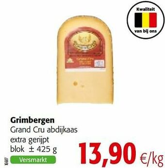 Colruyt Grimbergen grand cru abdijkaas extra gerijpt aanbieding