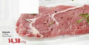 Colruyt Entrecote aanbieding
