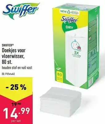 Doekjes voor vloerwisser