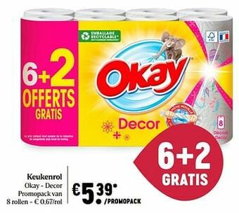 Delhaize Keukenrol okay - decor aanbieding
