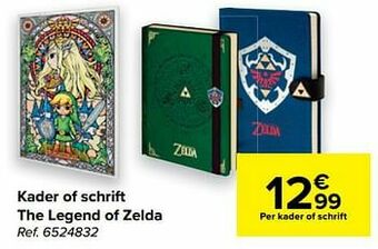 Carrefour Kader of schrift the legend of zelda aanbieding