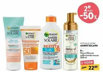Di Natural bronzer zelfbruinende mousse aanbieding