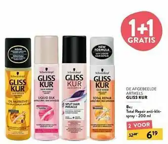 Total repair anti-klitspray