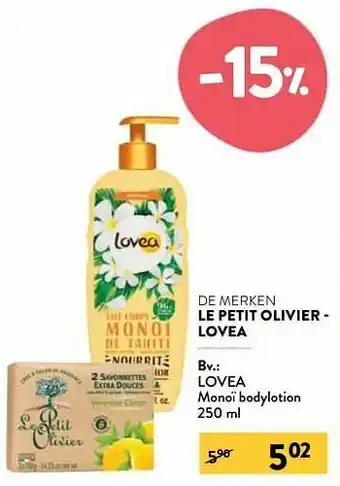 Lovea monoï bodylotion