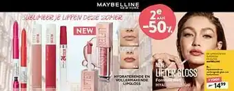 Di Hydraterende en verstevigende gloss met hyaluronzuur aanbieding