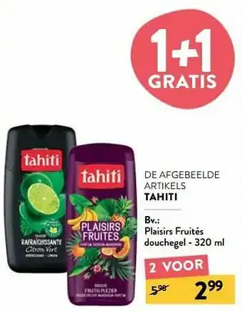 Di Plaisirs fruités douchegel aanbieding