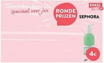 Di Sephora aanbieding