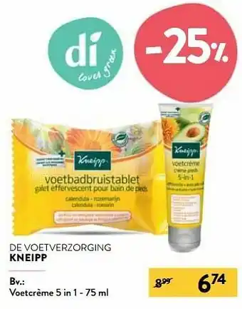 Voetcrème 5 in 1