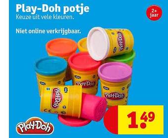 Kruidvat Play-doh potje aanbieding
