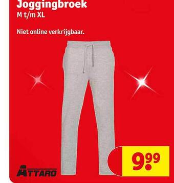Kruidvat Joggingbroek aanbieding