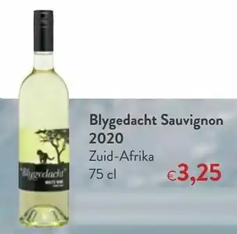 Blygedacht sauvignon 2020 zuid-afrika