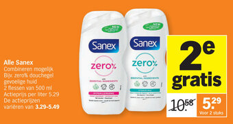 Albert Heijn Alle Sanex aanbieding