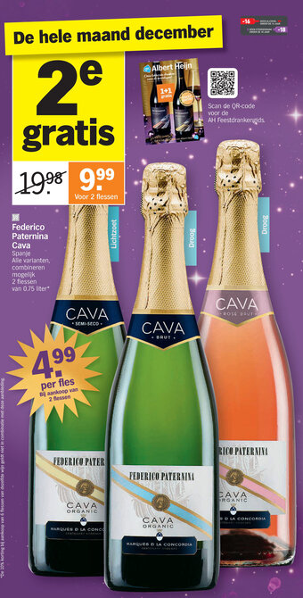 Albert Heijn Federico Paternina Cava aanbieding
