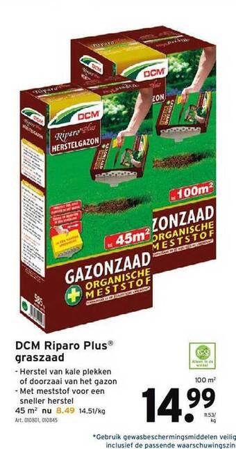 GAMMA Dcm Riparo Plus Graszaad aanbieding