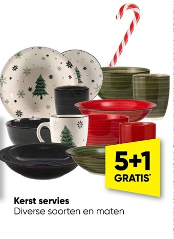 Kerst servies