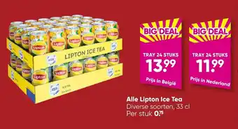 Big Bazar Alle Lipton Ice Tea aanbieding