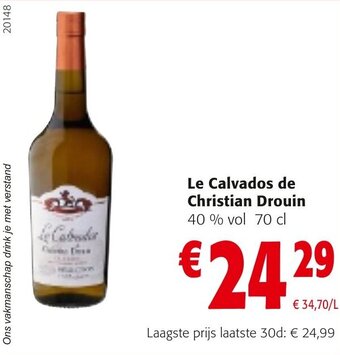 Colruyt Le Calvados de Christian Drouin aanbieding