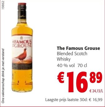 Colruyt The Famous Grouse aanbieding