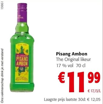 Colruyt Pisang Ambon aanbieding