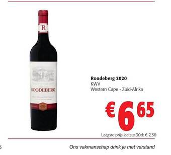 Roodeberg 2020 kwv western cape - zuid-afrika