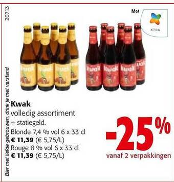 Colruyt Kwak aanbieding