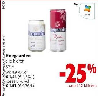 Colruyt Hoegaarden aanbieding