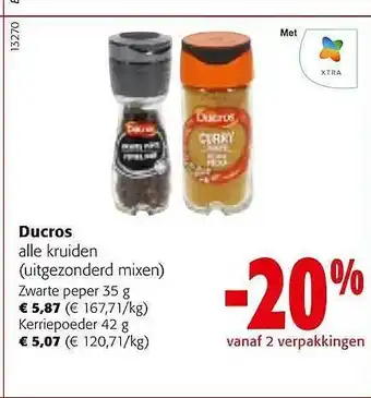 Colruyt Ducros aanbieding