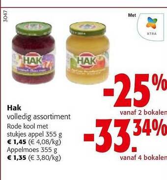 Colruyt Hak aanbieding