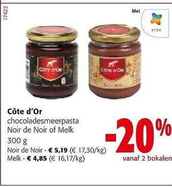 Colruyt Côte d'or aanbieding