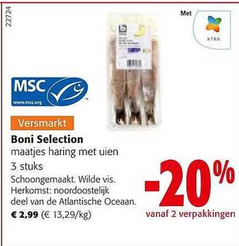 Colruyt Boni selection aanbieding
