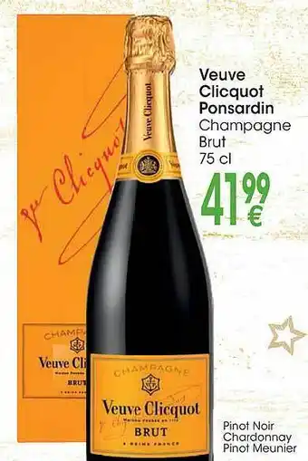 Veuve clicquot ponsardin champagne brut