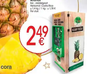 Cora Ananas aanbieding