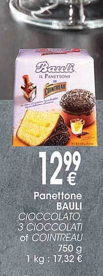 Cora Panettone bauli aanbieding