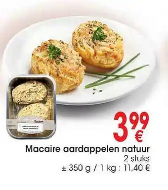 Cora Macaire aardappelen natuur aanbieding