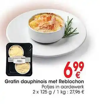 Gratin dauphinois met reblochon