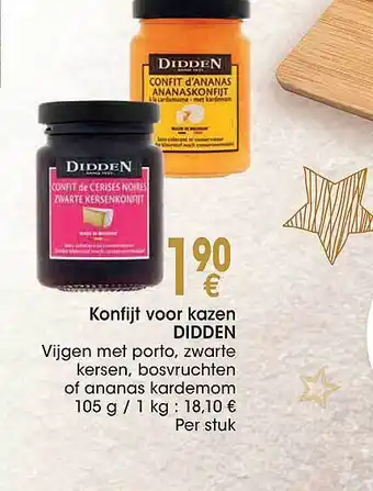 Cora Konfijt voor kazen didden aanbieding