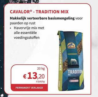 Cavalor - tradition mix