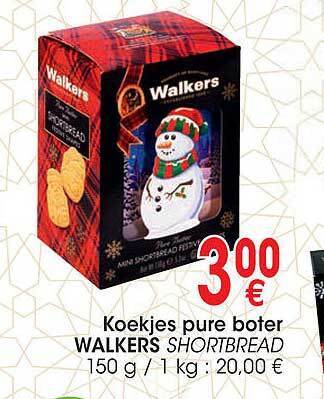 Cora Koekjes pure boter walkers aanbieding