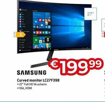 Exellent Samsung curved monitor aanbieding