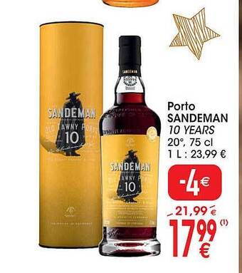 Cora Porto sandeman aanbieding