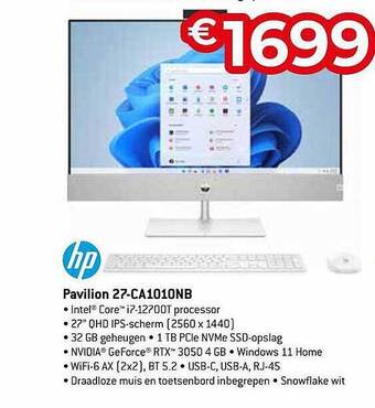Exellent Hp pavilion aanbieding
