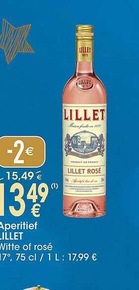 Cora Aperitief lillet aanbieding