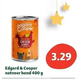 Maxi Zoo Edgard & cooper natvoer hond 400 g aanbieding