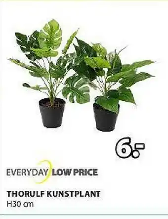 Jysk Everyday Low Price Thorulf Kunstplant 30 Cm aanbieding