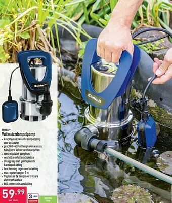 ALDI Einhell vuilwaterdompelpomp aanbieding