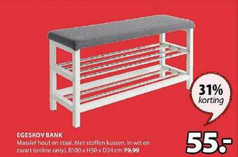 Jysk Egeskov bank aanbieding