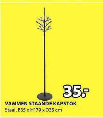 Jysk Vammen staande kapstok aanbieding