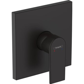 Sawiday Hansgrohe vernis afdekset douchekraan met hendel mat zwart aanbieding