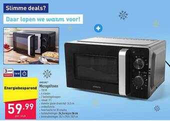 ALDI Ambiano microgolfoven aanbieding