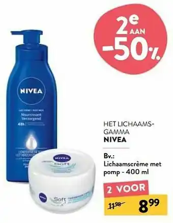 Di Lichaamscrème met pomp aanbieding